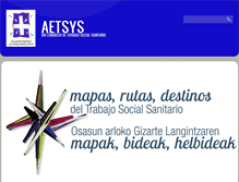 Tablet Screenshot of aetrabajosocialysalud.org